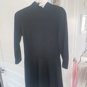 Turtleneck A line dress